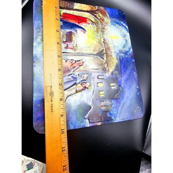 Vintage Hinged Whitman's Candy Tin Nativity Scene - Picture 7 of 8